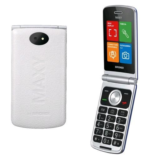 BRONDI MAXY SENIOR PHONE WHITE