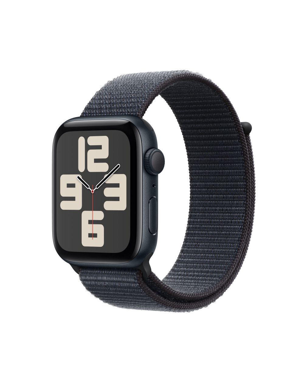 Apple Watch SE GPS 44mm Midnight Cassa Alluminio con Cinturino Loop Inchiostro
