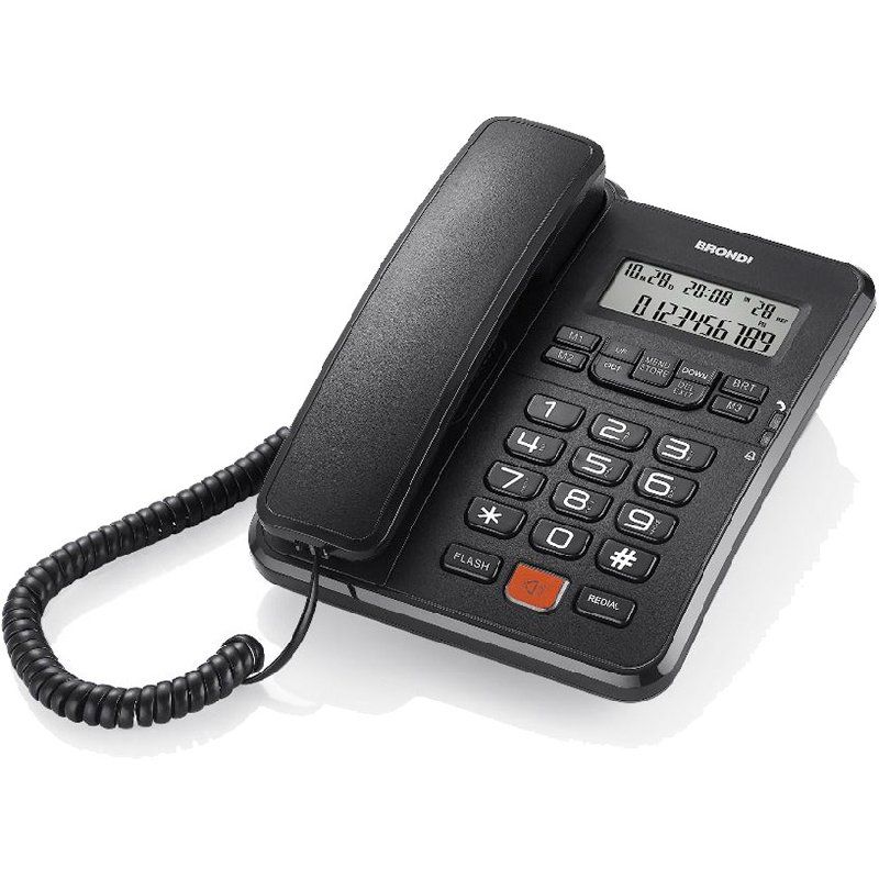 BRONDI CORDED OFFICE DESK NERO