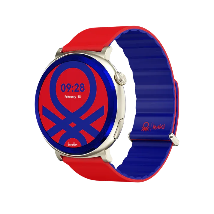 IMIKI SMARTWATCH HOLO 2 BENETTON ROSSO BLU URBAN POWER