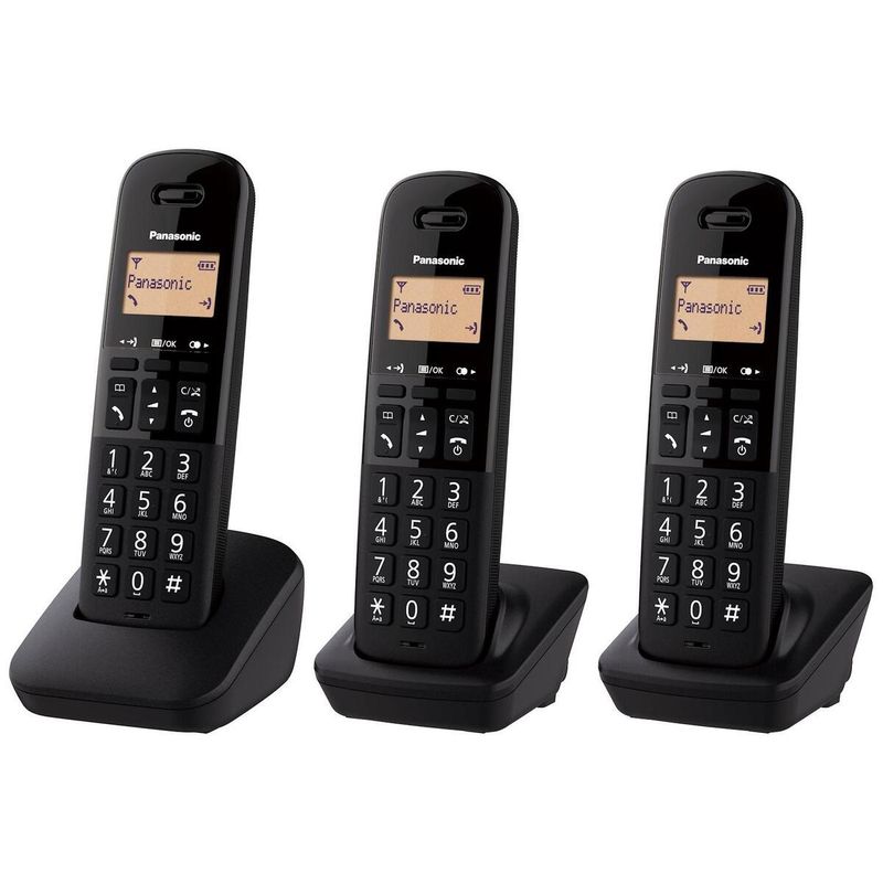 CORDLESS PANASONIC KX-TGB613 TRIO JTB NERO