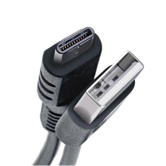 CELLY USB-A TO USB-C 15W CABLE BLACK