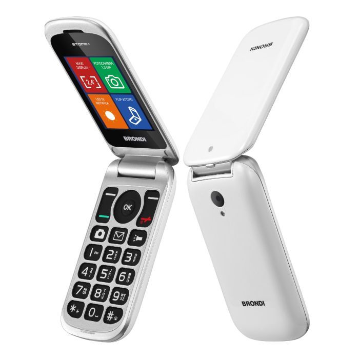 BRONDI SENIOR PHONE STONE PLUS WHITE