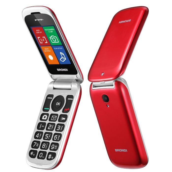 BRONDI SENIOR PHONE STONE PLUS RED