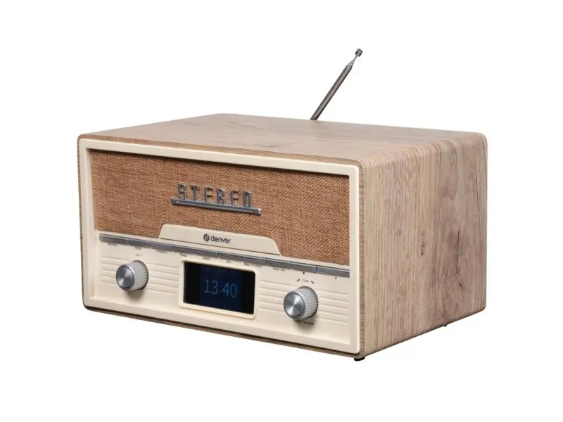 DENVER SISTEMA HIFI RETRO MDA-525LW DAB/FM CD BT