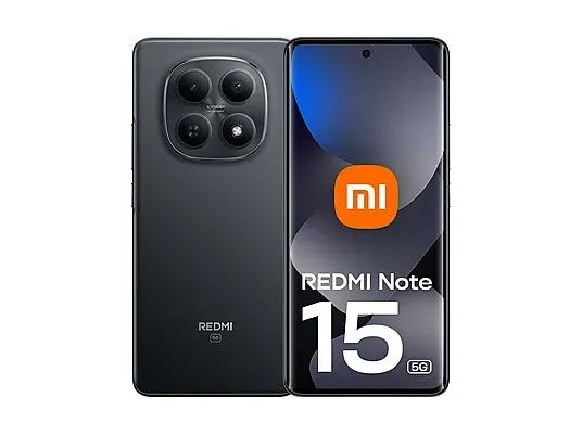 XIAOMI REDMI NOTE 15 5G DS 8/256 ITA BLACK