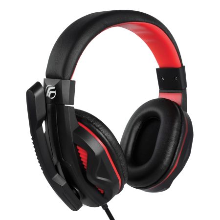 Fenner Cuffie Gaming Soundgame + Microfono PC/Console Red