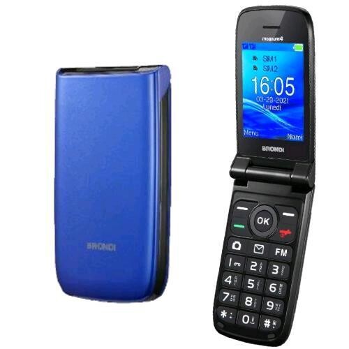 BRONDI SENIOR PHONE MAGNUM 4 BLU VIOLA