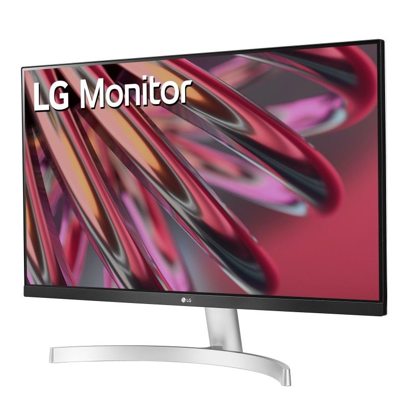 LG MONITOR 24'' 24MK600M-WB FULL HD 5MS WHITE SILVER