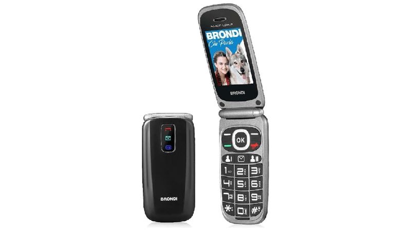 BRONDI AMICO LEALE SENIOR PHONE DUOS ITA BLACK METAL