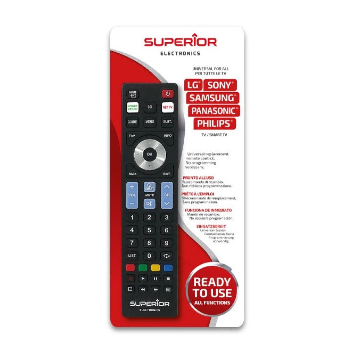 telecomando universale lg-sony- panasonic -philips