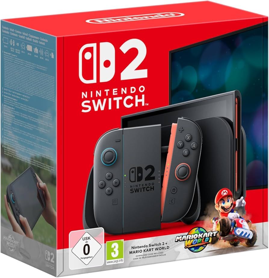 NINTENDO SWITCH 2 BUNDLE MARIO WORLD