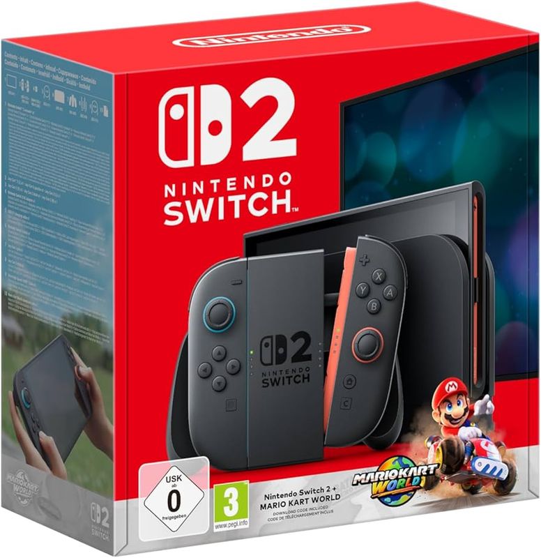NINTENDO SWITCH 2 BUNDLE MARIO WORLD