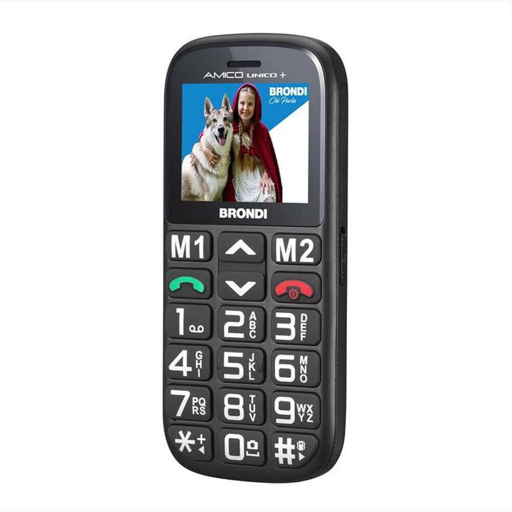 BRONDI AMICO UNICO + DUOS SENIOR PHONE ITA BLACK
