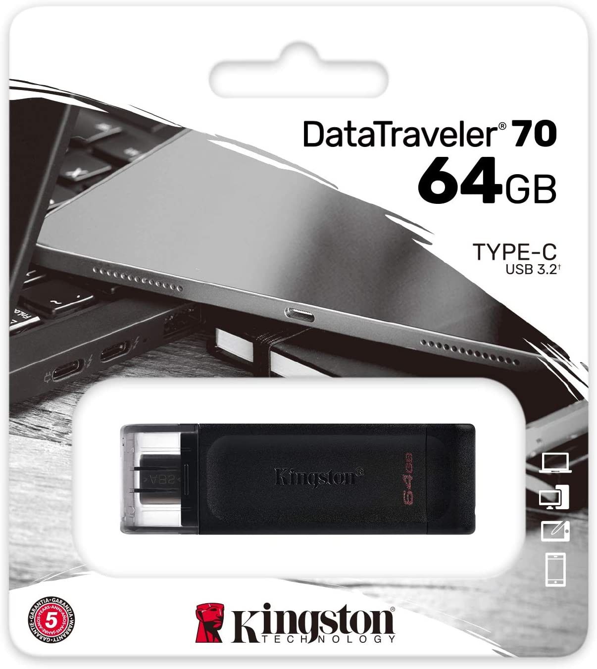 KINGSTON PENDRIVE USB-C 3.2 64GB