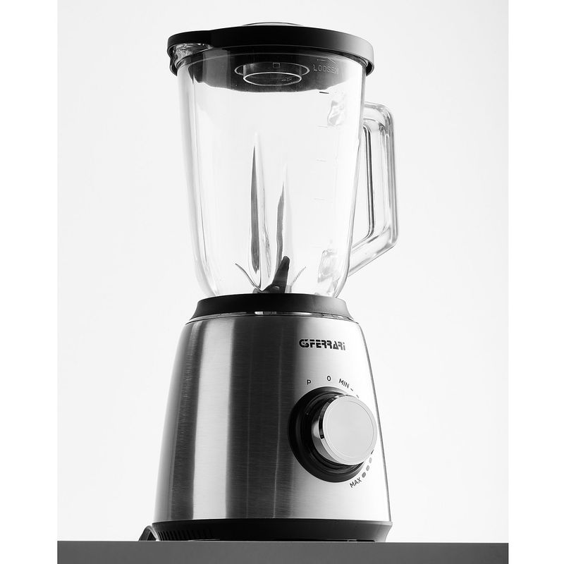 G3FERRARI FRULLATORE G20165 1,5 L VETRO 1300W ACCIAIO INOX