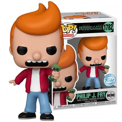 FUNKO POP! FUTURAMA: PHILIP J. FRY (MONEY MEME) (1700) EXM