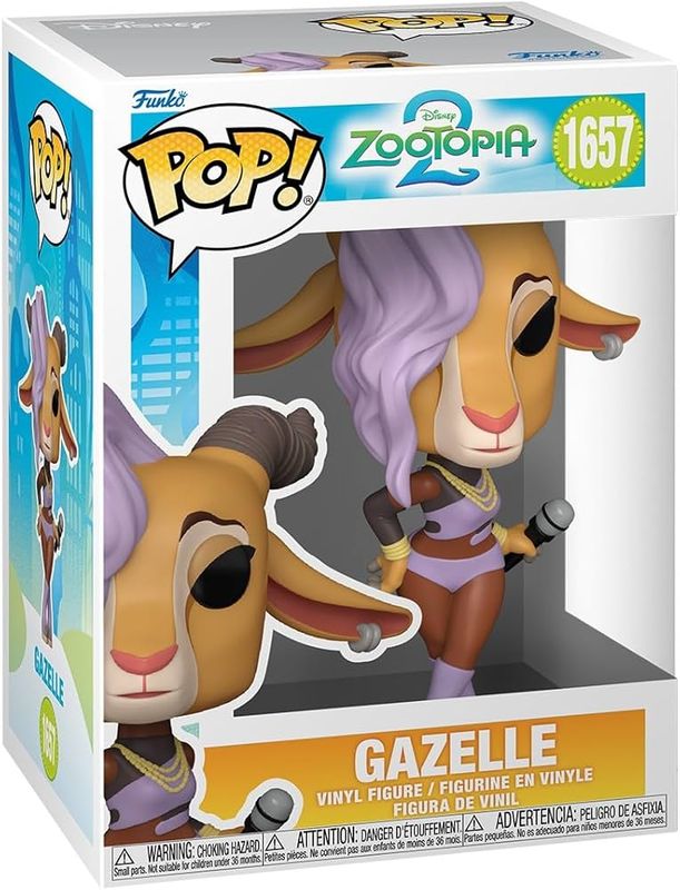 FUNKO POP! ZOOTOPIA 2: GAZELLE (1657)