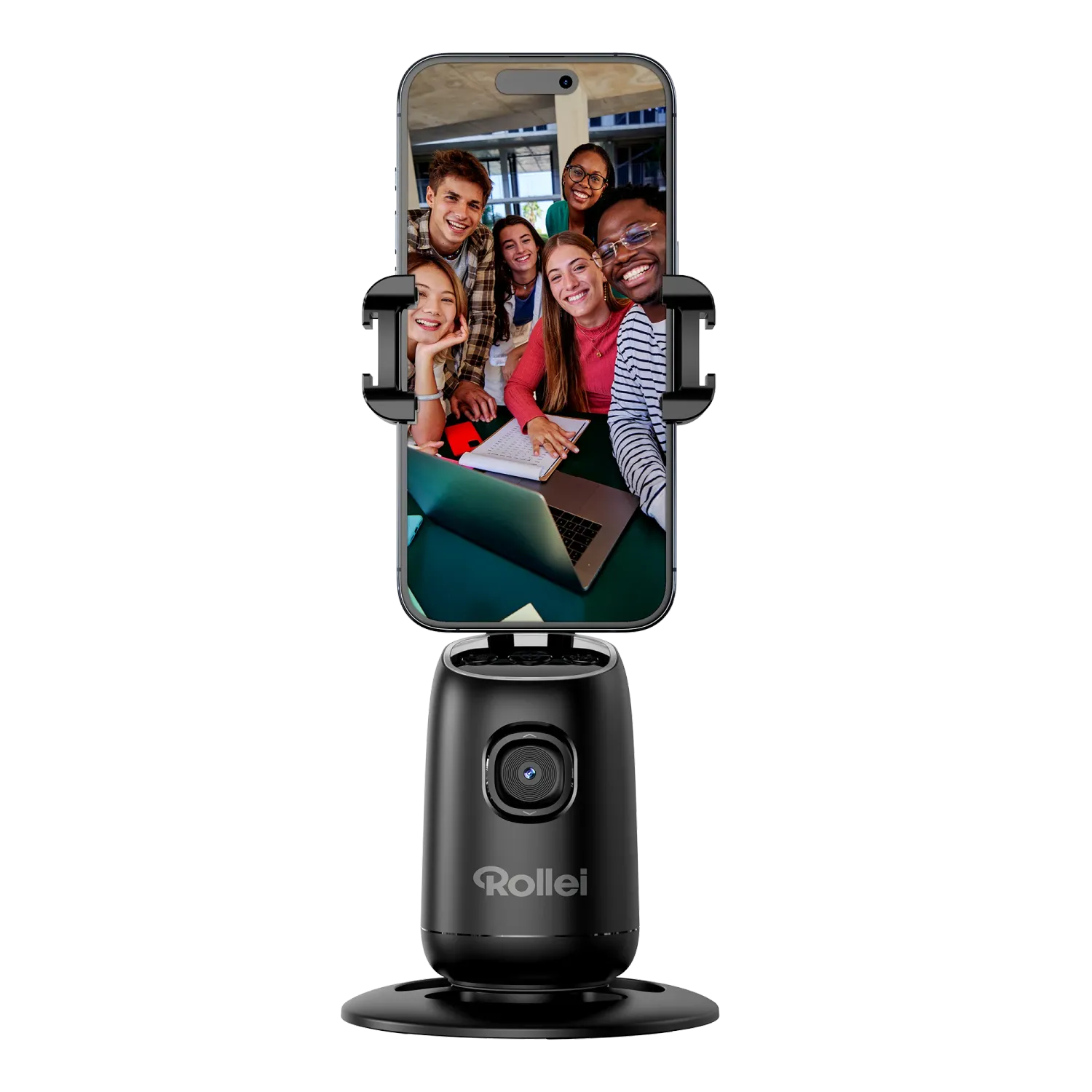 Supporto Smartphone con Tracciamento Easy Creator Desktop Auto Tracking Treppiede Stabilizzatore