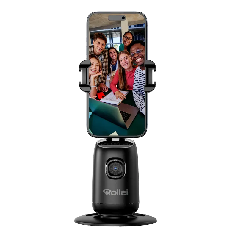 Supporto Smartphone con Tracciamento Easy Creator Desktop Auto Tracking Treppiede Stabilizzatore