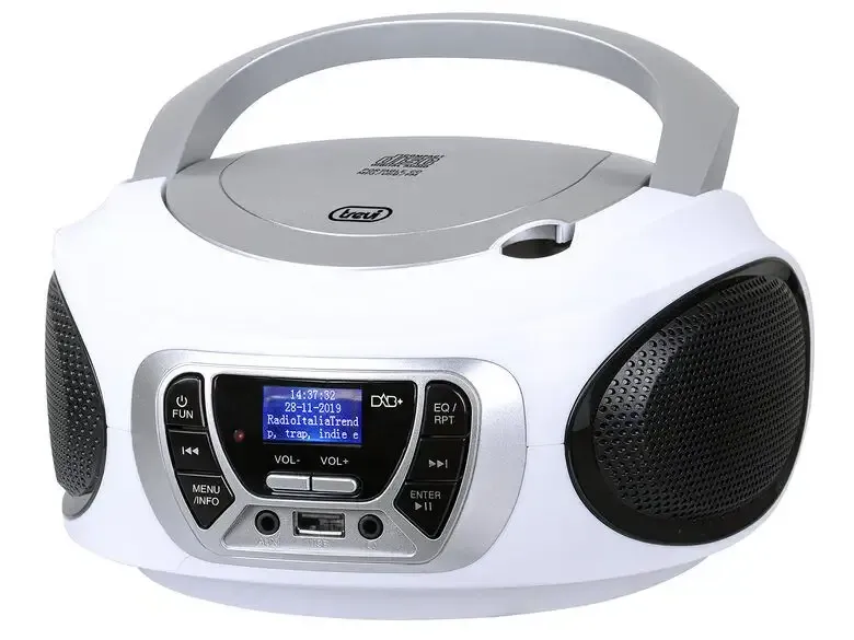 TREVI RADIO CMP 510 DAB+ CD FM USB WHITE