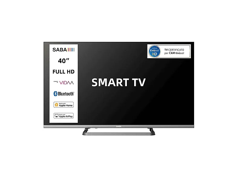 TV LED SABA 40'' FULL HD SMART TV SA40SM10VDA