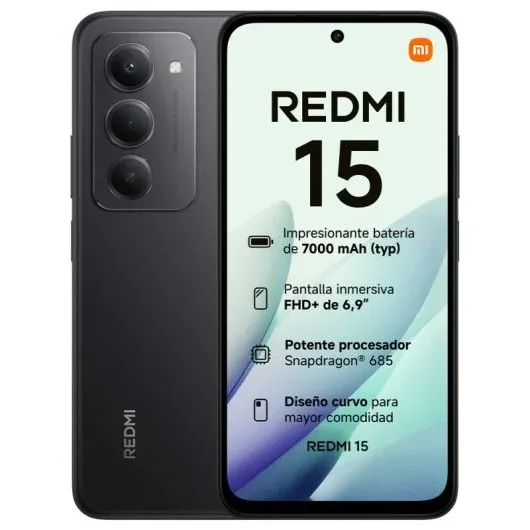 XIAOMI REDMI 15 4G 6/128 EUR BLACK