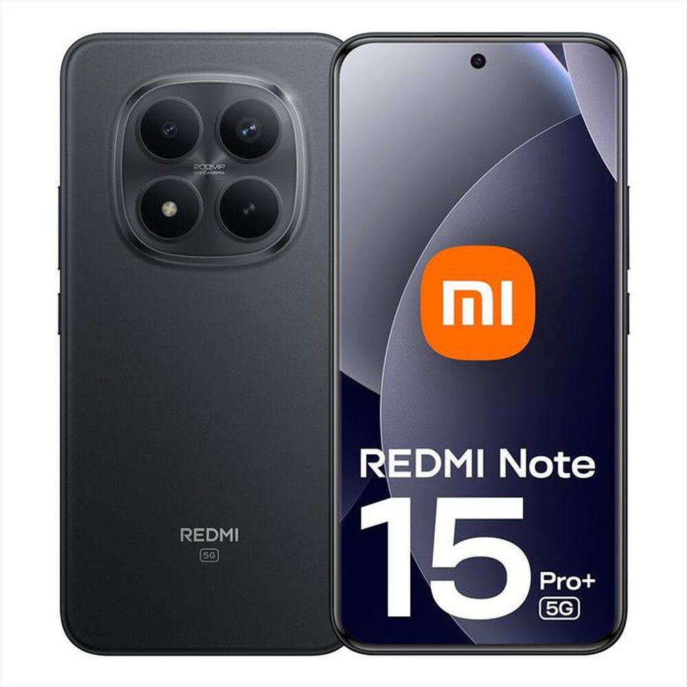 XIAOMI REDMI NOTE 15 PRO+ 5G 8/256 ITA BLACK