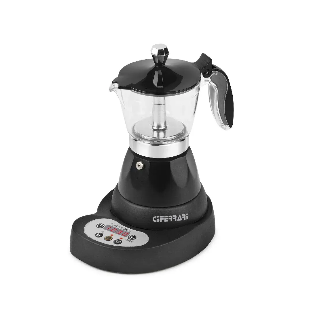 G3FERRARI CAFFETTIERA ELETTRICA CON TIMER RISVEGLIO ESPRESSO 3 TAZZE
