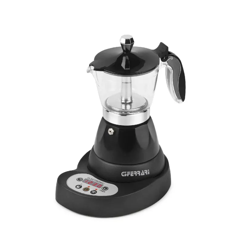 G3FERRARI CAFFETTIERA ELETTRICA CON TIMER RISVEGLIO ESPRESSO 3 TAZZE