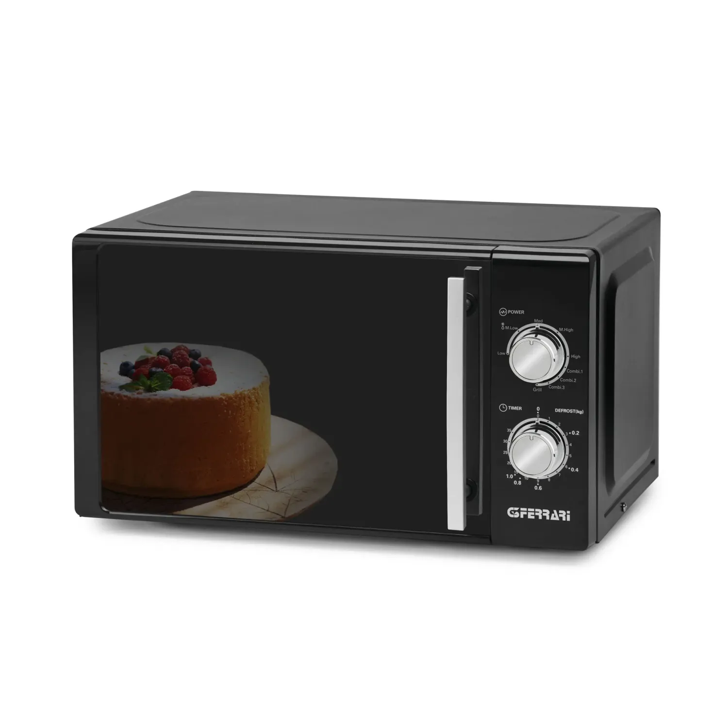 GFERRARI FORNO MICROONDE COMBINATO 20L G10109 ALL BLACK NERO