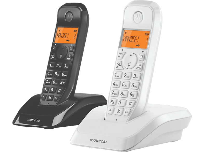 CORDLESS MOTOROLA S1202 DUO ECO VIVAVOCE ID CHIAMANTE