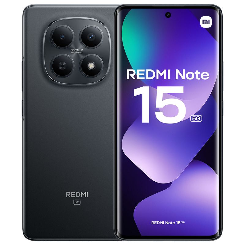 XIAOMI REDMI NOTE 15 5G DS 8/512 ITA BLACK