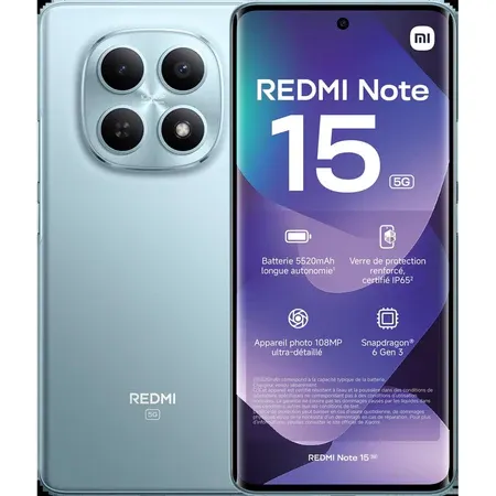 XIAOMI REDMI NOTE 15 5G DS 8/256 ITA GLACIER BLUE