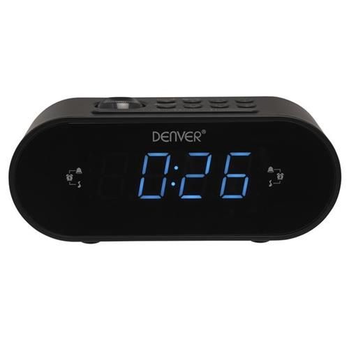 DENVER RADIO SVEGLIA CON PROIEZIONE BLACK