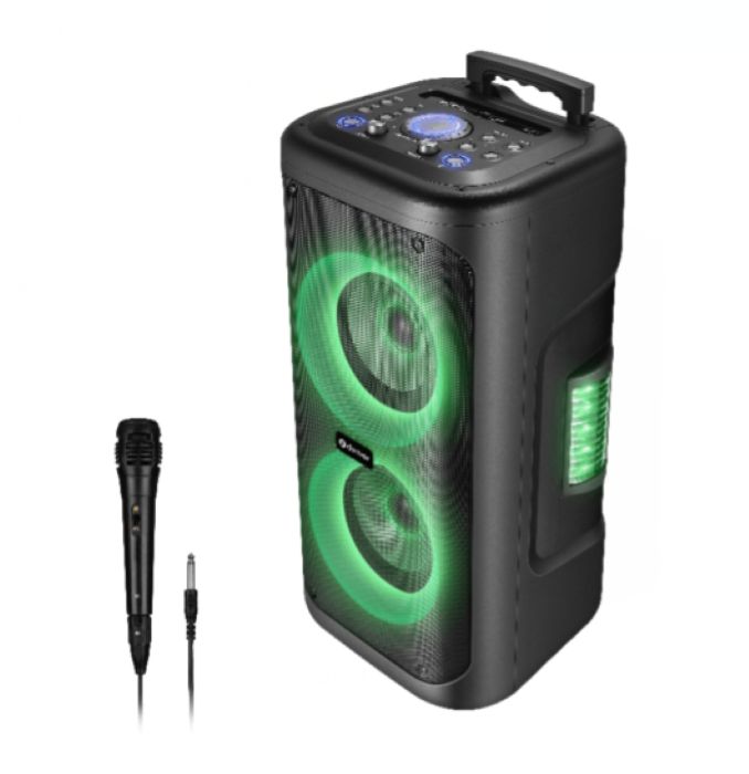 DENVER TSP-353 CASSA BLUETOOTH 2 X 6.5'' +1 TWE 400W + MIC LED