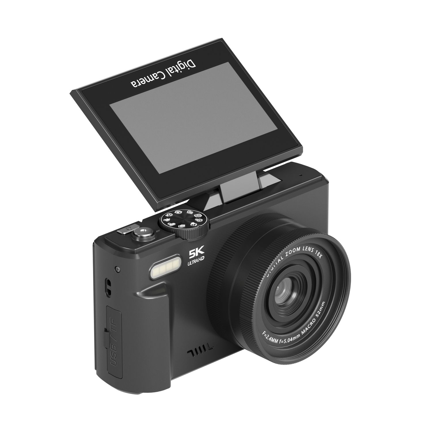DENVER FOTOCAMERA DIGITALE DCW-8475B 16MP WIFI IPS 3'' NERA