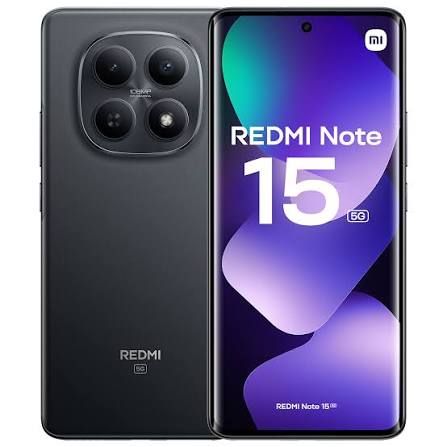 XIAOMI REDMI NOTE 15 5G DS 6/128 ITA BLACK