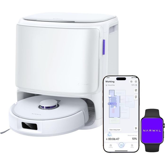 NARWAL ROBOT FREO X10 PRO LAVAPAVIMENTI WIFI CON STAZIONE WHITE