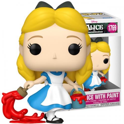 FUNKO POP! DISNEY ALICE S3: ALICE W/PAINT 1769