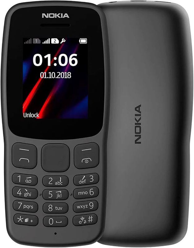 NOKIA 106 DS EU BLACK