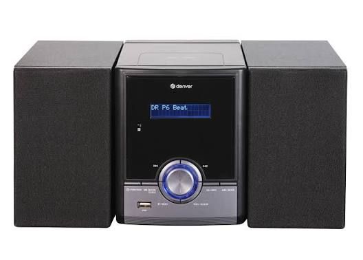DENVER SISTEMA MINI HIFI MDA-285 DAB/FM/BT LETTORE CD USB