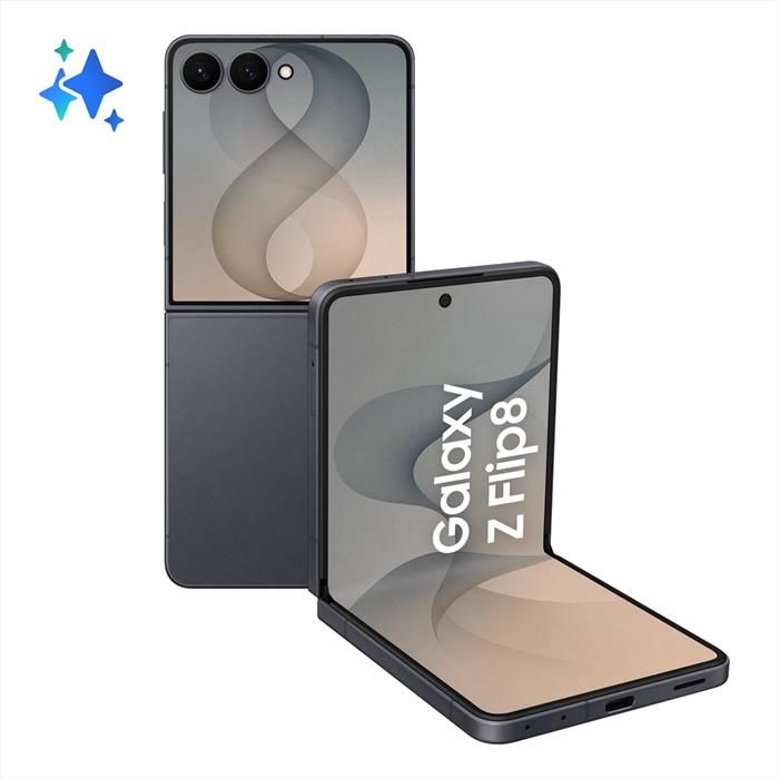 SAMSUNG GALAXY Z FLIP8 5G DS 12/256 ITA GRAPHITE