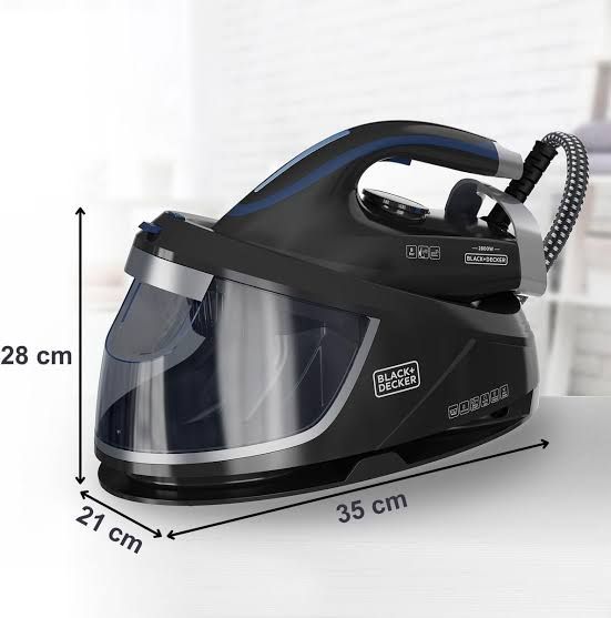 BLACK DECKER SISTEMA STIRO SUPER POWER CON CALDAIA 3BAR CARICA CONT. 2800W ECO