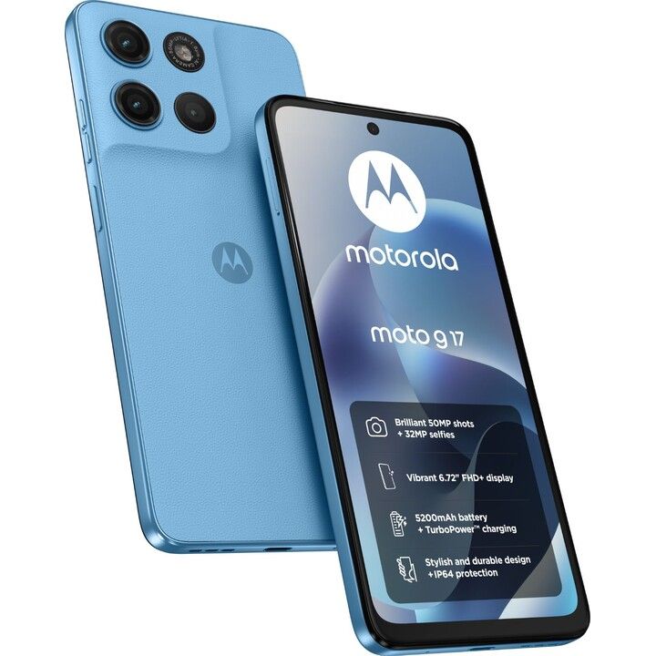MOTOROLA G17 4G DS 4/128 EU PANTONE ALASKA BLU