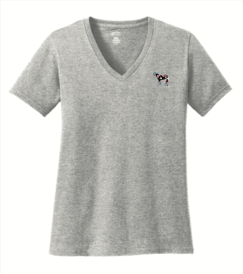 Ladies Pride Flag Horse Tee