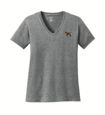 Ladies Pride Flag Horse Tee