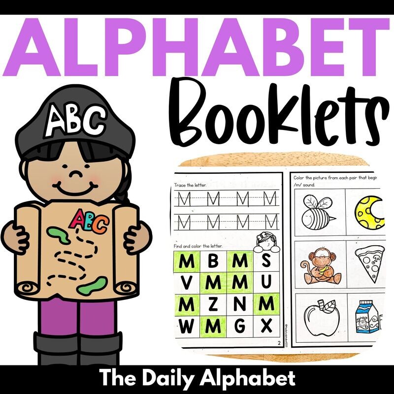 Alphabet Practice Worksheets | Letters and Sounds Activities