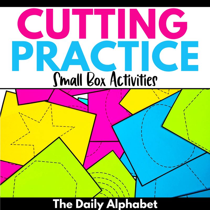 Cutting Practice Activities | Scissor Skills Activities | Fine Motor Practice