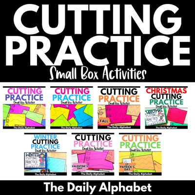 Cutting Practice Activities for Fine Motor Cutting Practice Activities for Fine Motor